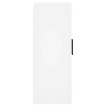 Wall Mounted Cabinets 2 pcs White 69.5x34x90 cm