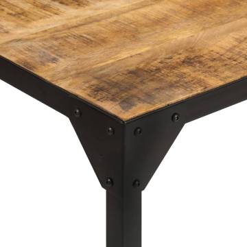 Dining Table 110x110x76 cm Solid Wood Mango