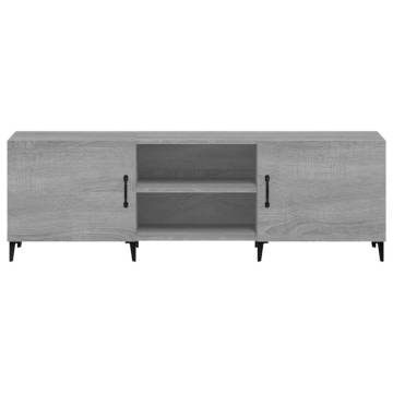 TV Cabinet Grey Sonoma 150x30x50 cm Engineered Wood