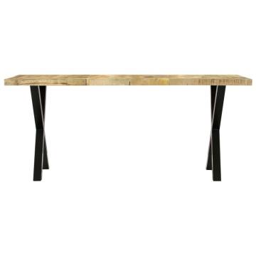 Dining Table 180x90x76 cm Solid Mango Wood