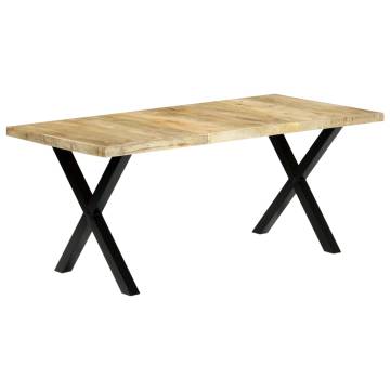 Dining Table 180x90x76 cm Solid Mango Wood