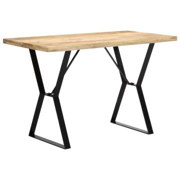 Dining Table 120x60x76 cm Solid Mango Wood