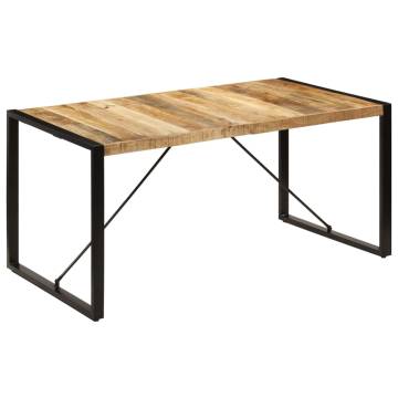 Dining Table 160x80x75 cm Solid Mango Wood