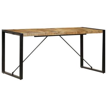 Dining Table 160x80x75 cm Solid Mango Wood