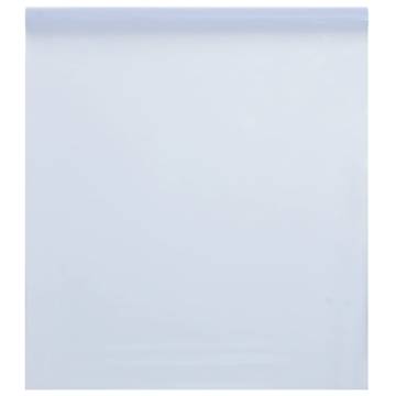 Window Film Static Frosted Transparent White 60x1000 cm PVC