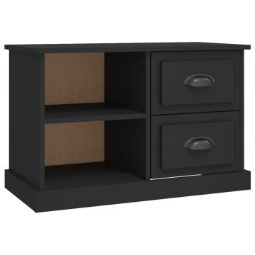 TV Cabinet Black 73x35.5x47.5 cm Engineered Wood