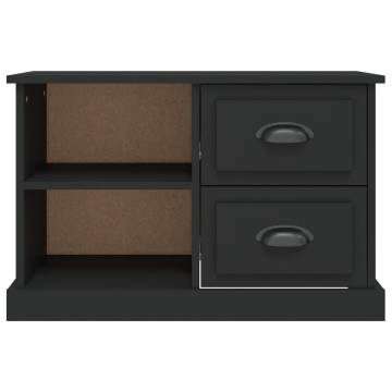 TV Cabinet Black 73x35.5x47.5 cm Engineered Wood