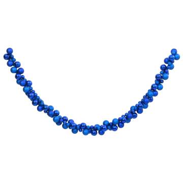 Christmas Balls Garland Blue 175 cm Polystyrene