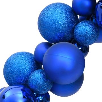 Christmas Balls Garland Blue 175 cm Polystyrene