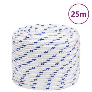 Boat Rope White 16 mm 25 m Polypropylene