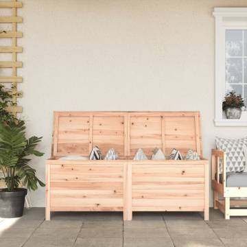 Garden Storage Box 150x50x56.5 cm Solid Wood Fir