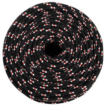 Boat Rope Black 10 mm 500 m Polypropylene