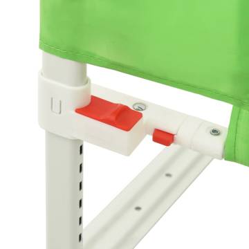 Toddler Safety Bed Rail Green 190x25 cm Fabric