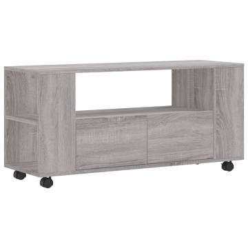 TV Cabinet Grey Sonoma 102x34.5x43 cm Engineered Wood