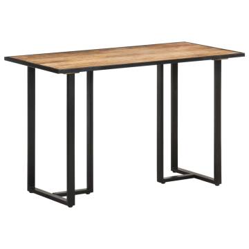 Dining Table 120 cm Rough Mango Wood