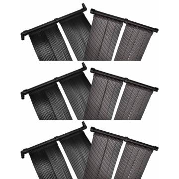 Solar Pool Heater Panel 6 pcs 80x620 cm