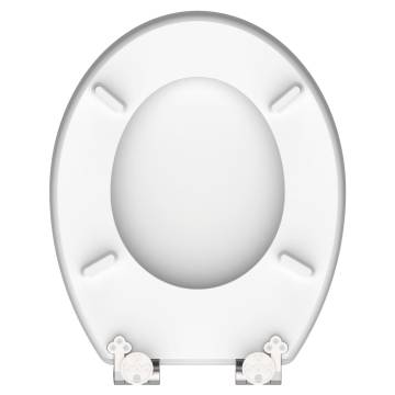 SCHÜTTE High Gloss Toilet Seat with Soft-Close ASIA MDF