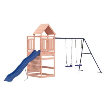 Outdoor Playset Solid Wood Douglas