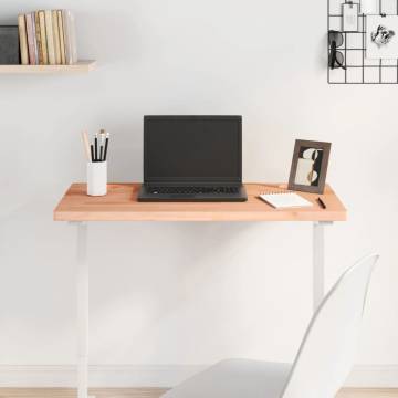 Desk Top 80x40x2.5 cm Solid Wood Beech