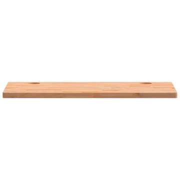 Desk Top 80x40x2.5 cm Solid Wood Beech