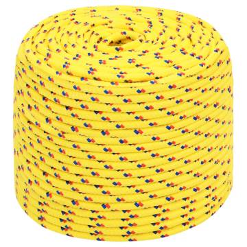 Boat Rope Yellow 6 mm 25 m Polypropylene