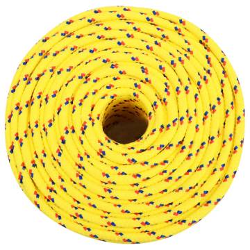 Boat Rope Yellow 6 mm 25 m Polypropylene