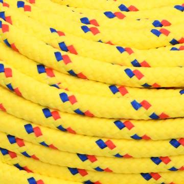 Boat Rope Yellow 6 mm 25 m Polypropylene