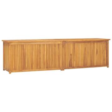 Garden Box 200x50x55 cm Solid Wood Teak