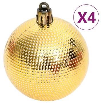 108 Piece Christmas Bauble Set Gold and Red