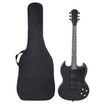 Electric Guitar for Beginner with Bag Black 4/4 39"