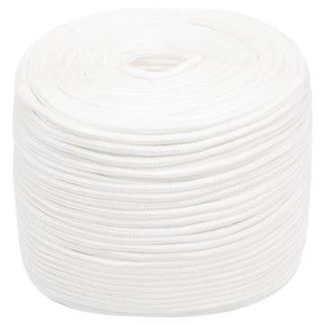 Boat Rope Full White 6 mm 50 m Polypropylene