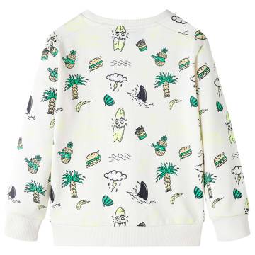 Kids' Sweatshirt Soft Ecru 116