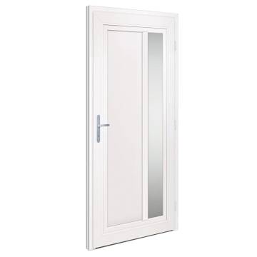 Front Door Anthracite 98x208 cm PVC