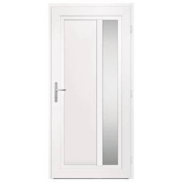 Front Door Anthracite 98x208 cm PVC