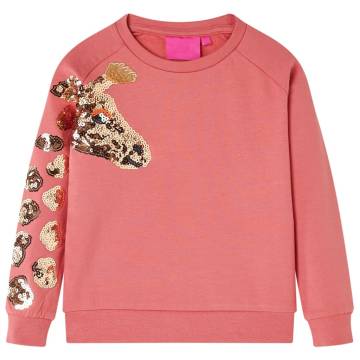 Kids' Sweatshirt Old Pink 140