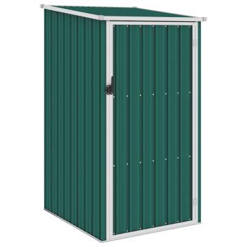 Garden Shed Green 87x98x159 cm Galvanised Steel