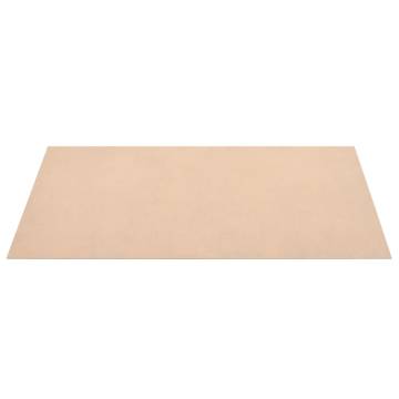 10 pcs MDF Sheets Rectangular 120x60 cm 2.5 mm