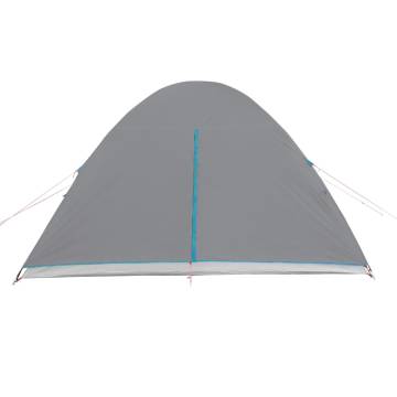 Camping Tent 6-Person Blue Waterproof