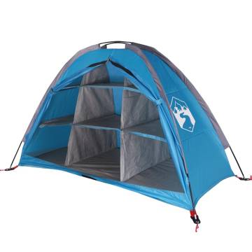 Storage Tent 9 Compartments Blue 125x50x68 cm 185T Taffeta