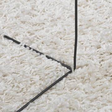 Shaggy Rug High Pile Modern Cream 240x340 cm