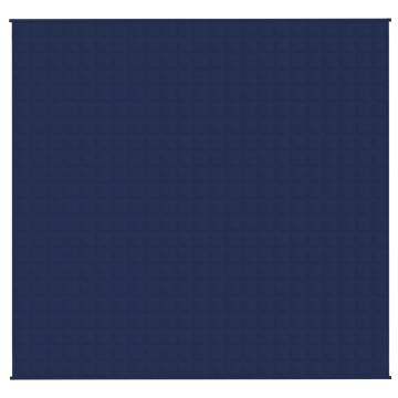 Weighted Blanket Blue 220x240 cm King 15 kg Fabric