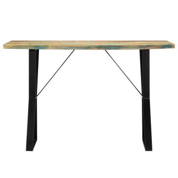 Dining Table 120x60x76 cm Solid Reclaimed Wood