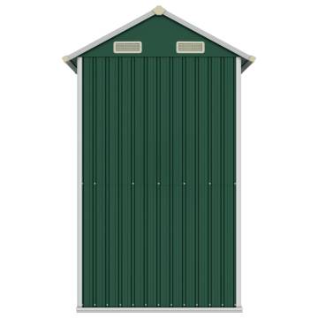 Garden Shed Green 192x152.5x237 cm Galvanised Steel