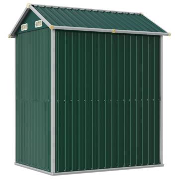 Garden Shed Green 192x152.5x237 cm Galvanised Steel