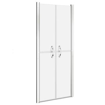 Shower Door Frosted ESG 86x190 cm