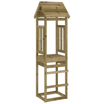 Play Tower 52.5x46.5x206.5 cm Impregnated Wood Pine