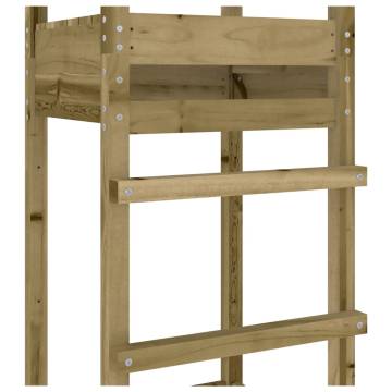 Play Tower 52.5x46.5x206.5 cm Impregnated Wood Pine