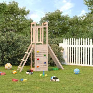 Outdoor Playset Solid Wood Pine