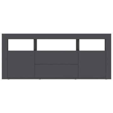 TV Cabinet Grey 120x30x50 cm Engineered Wood