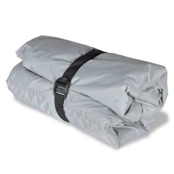 Boat Covers 2 pcs Grey Length 519-580 cm Width 294 cm